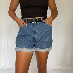 Rustler Medium Wash Cut Off Short